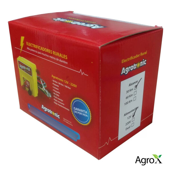 Electrificador Agrotronic 12V 30Km.