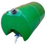 TANQUE 35 LTS.(Ø 315 X 535) C/CANILLA Y TAPON