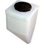 TANQUE DEPOSITO INOCULANTE 18 LTS.C/TAPA Ø 155 mm.