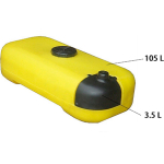 CONJUNTO TANQUE PARA APLICACIÓN DE HERBICIDA (CUATRICICLO)