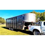 Trailer Semirremolque Homologado para caballos Estilo Americano (JA1023-S)