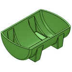 COMEDERO HACIENDA 375 LTS 1350 X 450 X 800 X 50