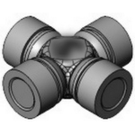 CRUCETA K530 - CON BUJES - AEC-047