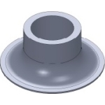 BUJE C/PESTAÑA Ø 27 X Ø 16 X Ø EJE 12.5 X 12 PL.  31782