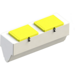 TOLVA 350 LTS. (1600 x 510 x 650) CON TAPA