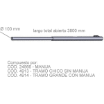 TRAMO GRANDE CON MANIJA CAÑO TELESCOPICO 4556