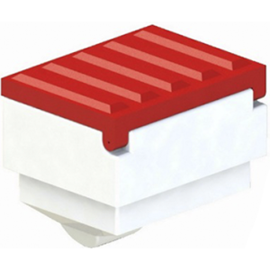 TOLVA 80 LTS. C/T CUADRADA BISAGRA LADO INCLINADO