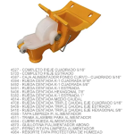 RUEDA DENTADA K-1 ESTRIADA 1" (4394)
