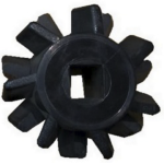 RUEDA DENTADA TRIPLE CAUDAL EJE HEXAGONAL 5/8" (4708)