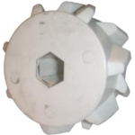RUEDA DENTADA DOSIFICADOR K-2 HEXAGONAL 5/8" (4851)