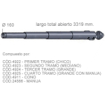 CAÑO TELESCOPICO 4 TRAMOS