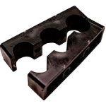 JUEGO PRENSA CAÑO PARA 3 MANGUERAS Ø 25 mm. ( P.P )