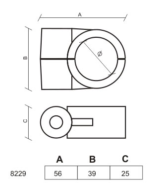 JUEGO PRENSA CAÑO SIMPLE Ø 21 MM. CURVO 2 JUEGO PRENSA CAÑO SIMPLE Ø 21 MM. CURVO - Image 2