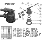 MALLA 80 VERDE DESENCONT.