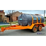 Acoplado Cisterna con Tanque Plastico para 4.500 Lts. (CP1006)