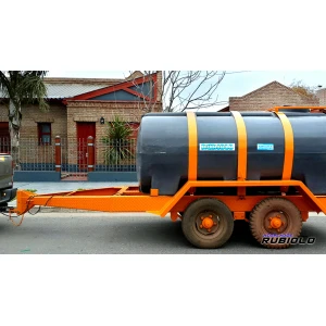 Acoplado Cisterna con Tanque Plastico para 6.000 Lts. (CP1008)