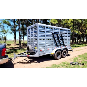 Acoplado Jaula para 3.5 Tn. Balancin Homologada. (JA1007-S)