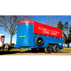 Acoplado Jaula de 4 Mts. para caballos (JA1010)