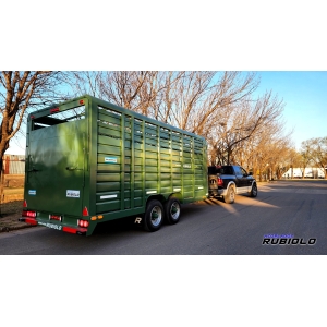 Acoplado Jaula de 6 Mts. para caballos (JA1012)