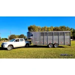 Trailer Semirremolque Homologado para caballos Estilo Americano (JA1024-S)