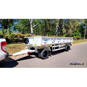 Acoplado Playo Homologado para 3.5 Tn. de capacidad (PL1011-S)