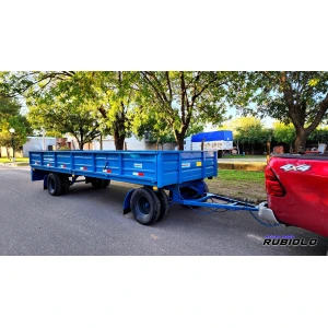Acoplado Playo Homologado para 3,5 Tn. de capacidad. (PL1012-S)