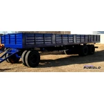 Acoplado Playo para 10 Tn. de 6 Mts. de largo (PL1017)