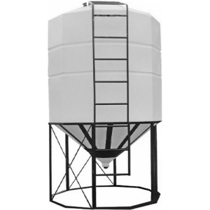 SILO C/BASE METALICA Y ESCALERA 9400 L. (reventa)