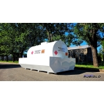 Tanque estacionario con Batea Antiderrame de para 4.000 Lts. (TB1004)