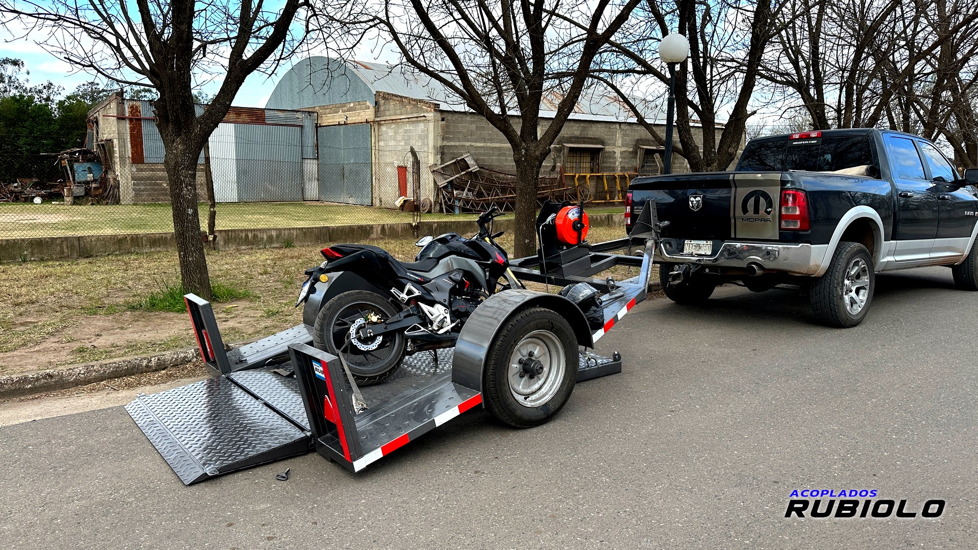 Trailer Batan Articulado para 800 Kg. (TR1019) 2 Trailer Batan Articulado para 800 Kg. (TR1019) - Image 2
