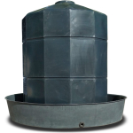 Tanque Vertical 10.000 litros Con bebedero