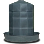 Tanque vertical 12.000 litros con bebedero