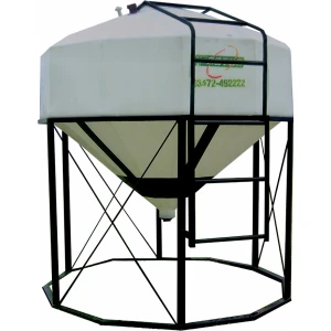 Silo plástico 4.200 Lts con fondo conico
