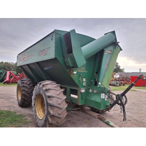 Tolva Autodescargable Usada BMB Modelo 20.2 Con neumaticos y Balanza