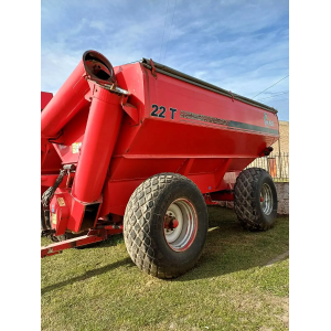 Tolva Autodescargable Usada Akron Modelo MAX22 Con cubiertas y Balanza